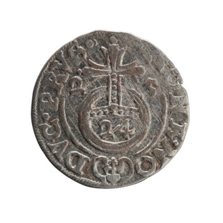 one-and-a-half; George William of Hohenzollern (Elector of Brandenburg; Duke of Prussia;