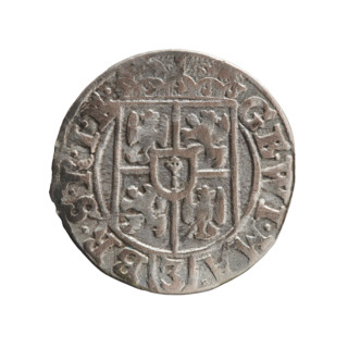 One-and-a-half, Ernest Pfahler. Silver coin (1625), Ducal Prussia (1525–1701), Königsberg. Obverse: