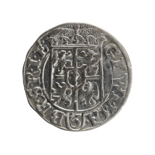 one-and-a-half, Ernest Pfahler, Department of Coins of Lands Associated with Poland, George William