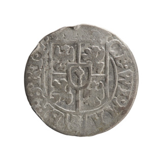 One and a half, Pfahler, Ernest, cross (iconographic), orb of rule (iconographic), George William