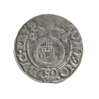 One-and-a-half (currency). Maker: Ernest Pfahler. Material/Type: coin (Ducal Prussia, Königsberg),