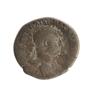 denarius, Hadrian (76–138; Roman emperor 117–138), busts, treasures (numism), bust of the emperor,