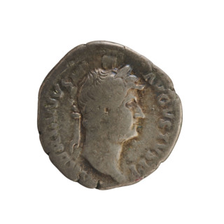 Denarius, Hadrian (76–138; Roman emperor 117–138). Obverse: Emperor's head in a laurel wreath