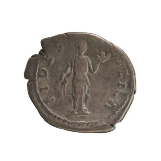Denarius, Hadrian (76–138; Roman Emperor 117–138). Obverse: Emperor's head with a laurel wreath