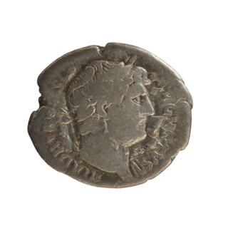 Denarius, Hadrian (76–138; Roman emperor 117–138). Obverse: Emperor's head in a laurel wreath