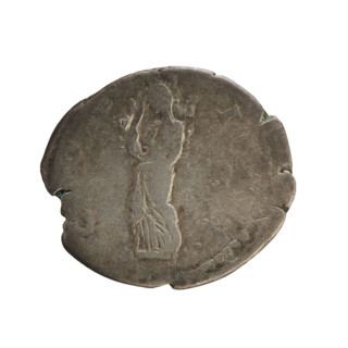 Denarius, Hadrian (76–138; Roman emperor 117–138). Obverse: Emperor's head in a laurel wreath