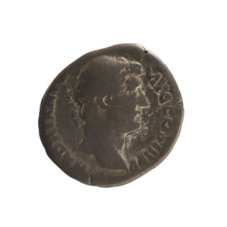 Denarius, Hadrian (76–138; Roman emperor 117–138). Obverse: Emperor's head right; inscription