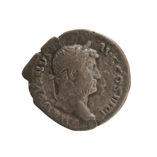Denarius of Hadrian (76–138; Roman emperor 117–138), 134–138 CE. Silver coin (weight 3.12 g, axis