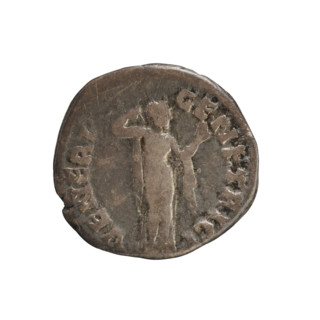 Denarius, Sabina (83–137; Roman empress 117–137), Hadrian (76–138; Roman emperor 117–138). Obverse: