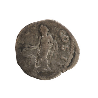 Denarius, Aelius (101–138; successor of Hadrian 136–138). Obverse: head (bust) of Aelius right;