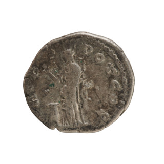 Denarius, Hadrian (76–138 CE; Roman emperor 117–138) as issuer; Antoninus Pius (86–161 CE; Roman