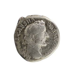 Denarius, Antoninus Pius (86–161; Roman emperor 138–161). Obverse: emperor's bust right,
