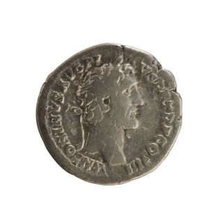 Denarius of Antoninus Pius (86–161; Roman emperor 138–161), 140–143. Obverse: ANTONINVS AVG PIVS PP
