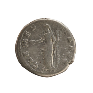 Denarius, Antoninus Pius (86–161; Roman emperor 138–161). Obverse: ANTONINVS AVG PIVS PP TR P COS
