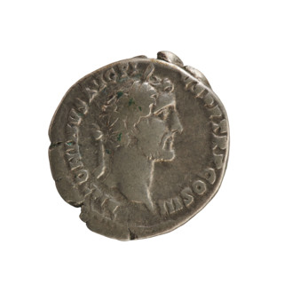 Denarius, Antoninus Pius (86–161; Roman Emperor 138–161). Obverse: ANTONINVS AVG PIVS PP TR P COS