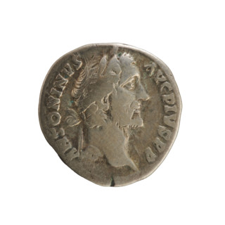 denarius, Antoninus Pius (86–161; Roman emperor 138–161); busts, Antoninus Pius; imperial busts;