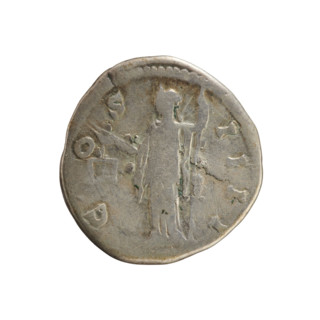 denarius, Antoninus Pius (86–161; Roman emperor 138–161); obverse: emperor's head right in a laurel
