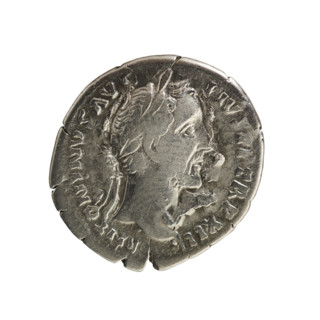 Denarius of Antoninus Pius (86–161; Roman Emperor 138–161). Obverse: Emperor’s head laureate facing