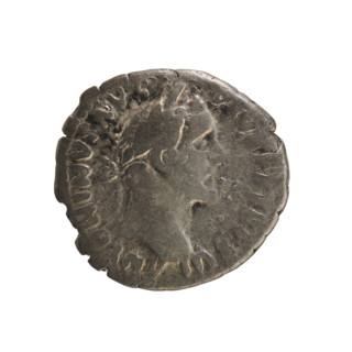 denarius, Antoninus Pius (86–161; Roman emperor 138–161); obverse: ANTONINVS AVG PIVS PP TR P XVI —