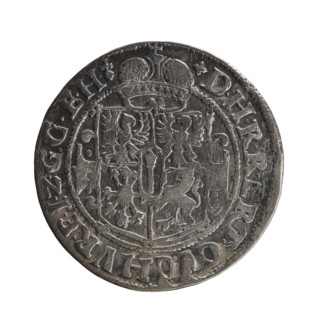 Obv. A bust in armor turned right, girded with a sash. A sceptre in his right hand. In front of the