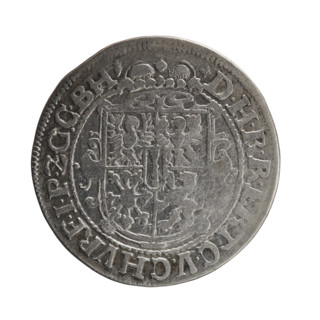 Obv. Bust turned to the right in decorative armor girded with a sash. In the right hand a sceptre,