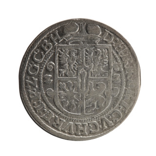 Obv. A bust in armor turned right, girded with a sash. A sceptre in his right hand. In front of the