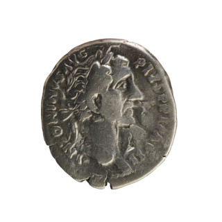 Denarius, Antoninus Pius (86–161; Roman emperor 138–161). Obverse: Emperor's head in a laurel
