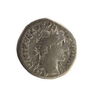 Denarius, Antoninus Pius (86–161; Roman emperor 138–161). Obverse: Emperor's bust in a laurel