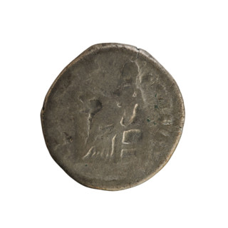 Denarius, Antoninus Pius (86–161; Roman emperor 138–161). Obverse: Emperor's head in a laurel