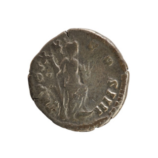 Denarius, Antoninus Pius (86–161; Roman emperor 138–161). Obverse: laureate bust of the emperor