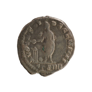 Denarius, Antoninus Pius (86–161; Roman emperor 138–161). Obverse: Emperor's head in a laurel