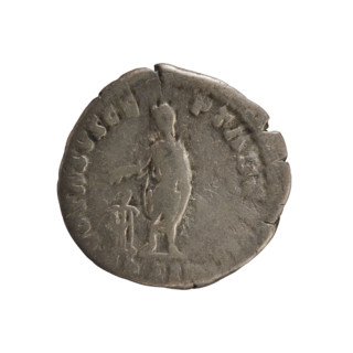 denarius, Antoninus Pius (86–161; Roman emperor 138–161). Obverse: ANTONINVS AVG PIVS PP TR P XXII