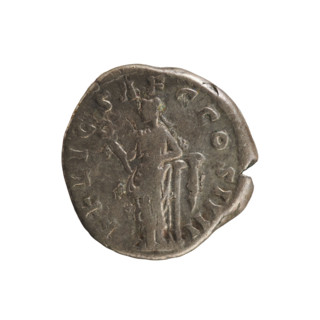 Denarius, Antoninus Pius (86–161; Roman Emperor 138–161). Obverse: ANTONINVS AVG PIVS PP TR P XXIII