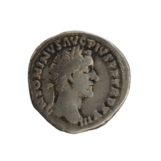 denarius, Antoninus Pius (86–161; Roman emperor 138–161) — iconography: busts, Pax