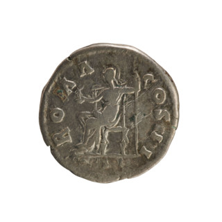 denarius, Antoninus Pius (86–161; Roman emperor 138–161) — iconography: busts, Roma (mythology),