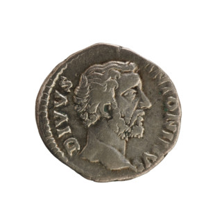 Denarius, Antoninus Pius (86–161, Roman emperor 138–161), posthumous issue for Marcus Aurelius