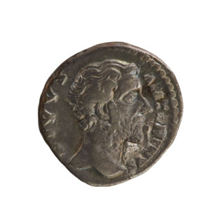 denarius, Marcus Aurelius (121–180; Roman emperor 161–180), posthumous issue of Antoninus Pius