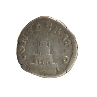 Denarius, Marcus Aurelius (121–180; Roman emperor 161–180), posthumous issue of Antoninus Pius
