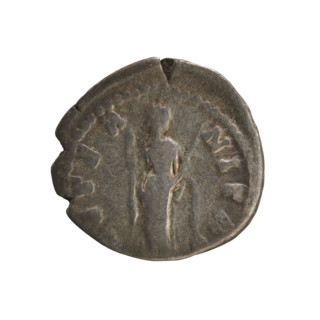 Denarius, after 141; Roman Empire (27 BC–476), Rome. Obverse: Bust of Antoninus Pius (86–161; Roman