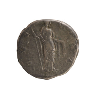 denarius, Antoninus Pius (86–161; Roman emperor 138–161), Faustina the Elder (98–141; Roman empress