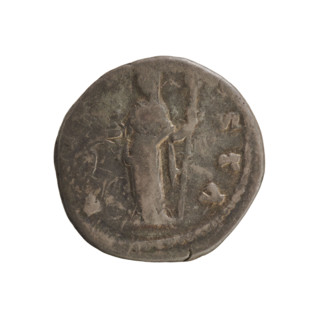denarius, Antoninus Pius (86–161; Roman emperor 138–161), Faustina the Elder (98–141; Roman empress