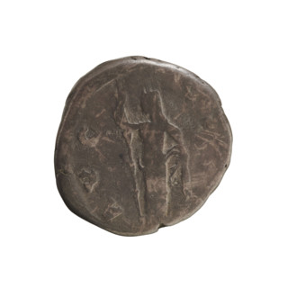 Denarius, Antoninus Pius (86–161; Roman emperor 138–161), Faustina the Elder (98–141; Roman empress