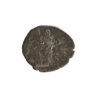 denarius, Antoninus Pius (86–161; Roman emperor 138–161), Faustina the Elder (98–141; Roman empress