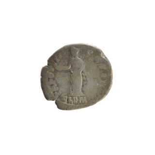 Denarius, Antoninus Pius (86–161; Roman emperor 138–161). Obverse: Head of Marcus Aurelius (heir to
