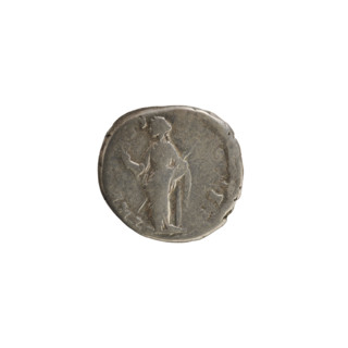 Denarius, Antoninus Pius (86–161; Roman emperor 138–161). Obverse: head of Marcus Aurelius right,