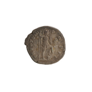 Denarius, Antoninus Pius (86–161; Roman emperor 138–161). Obverse: Bust of Marcus Aurelius (heir to