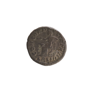 denarius, Marcus Aurelius (121–180; Roman emperor 161–180); obverse: head of Marcus Aurelius right,