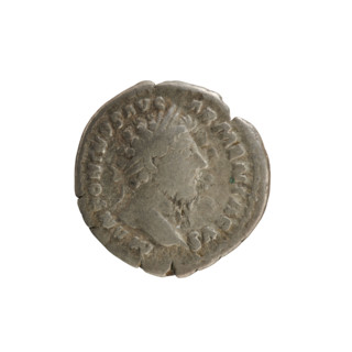 denarius, Marcus Aurelius (121–180; Roman emperor 161–180); obv. M ANTONINVS AVG   ARMENIACVS —