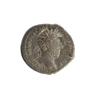 denarius, Marcus Aurelius (121–180; Roman emperor 161–180), imperial bust, Victoria