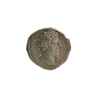 denarius, Marcus Aurelius (121–180; Roman emperor 161–180), busts of Marcus Aurelius, treasures